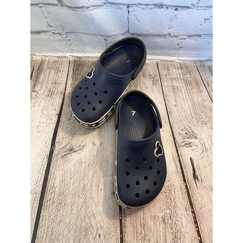 CROCS Unisex Crocband Disney Mickey Mouse Clogs / Size: M5-W7